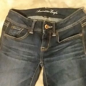 AMERICAN EAGLE STRETCH SLIM BOOT JEANS